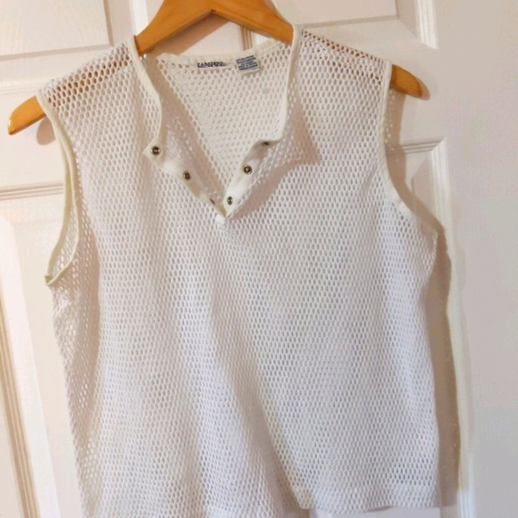 Tops Free In A Bundleretro Sleeveless Net Top Poshmark